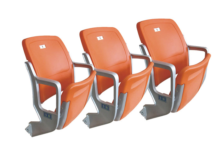 HKCG-KTY-008直立式中空塑料翻板椅